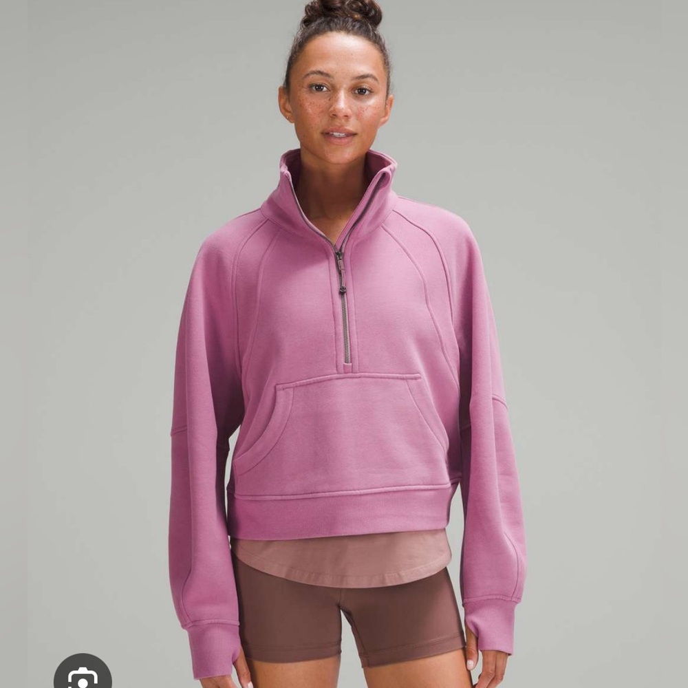 Lululemon Scuba Oversized Funnel-Neck Half Zip XS/S